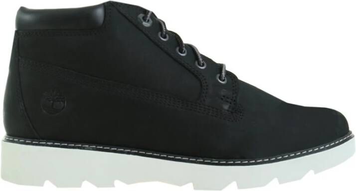 Timberland Zwarte Nubuck Enkellaarzen met Sensorflex Zool Black Dames