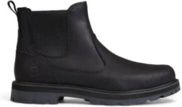 Timberland Zwarte Nubuck Leren Laarzen Black Heren