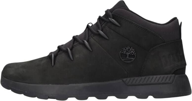 Timberland Zwarte Sprint Trekker Mid Lace Sneakers Black Heren