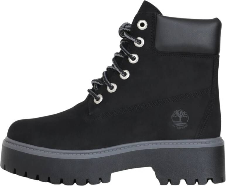 Timberland Zwarte Stone Street Laarzen Black Dames