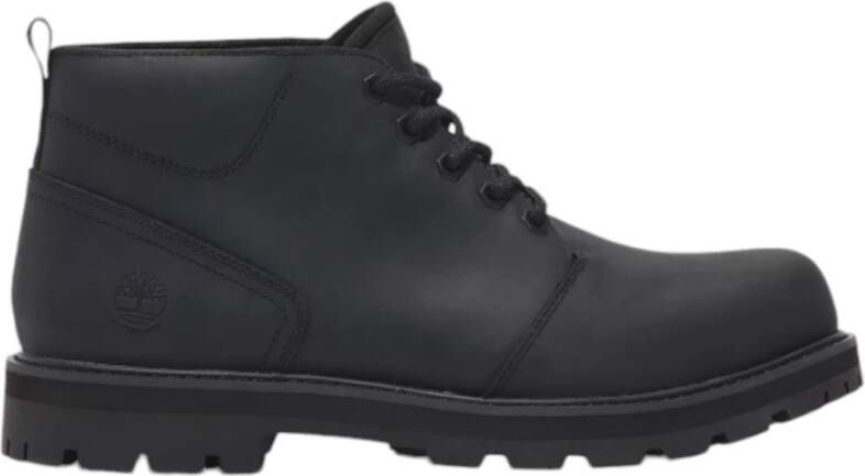 Timberland Zwarte Waterdichte Chukka Laars Black Heren