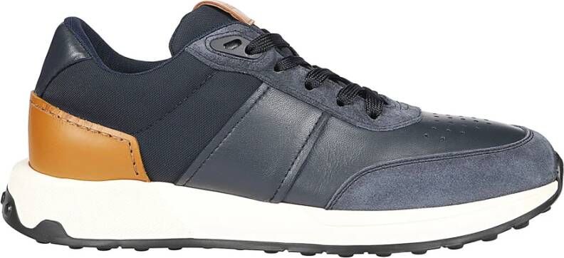 TOD'S 63K Hardloopschoenen Navy Biscotto Chiaro Multicolor Heren