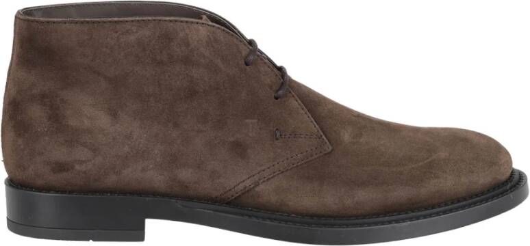 TOD'S Ankle Boots Brown Heren