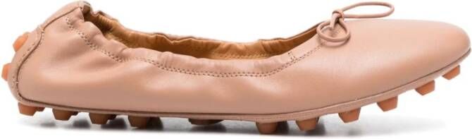 TOD'S Ballerina Bubble Schoenen Beige Dames