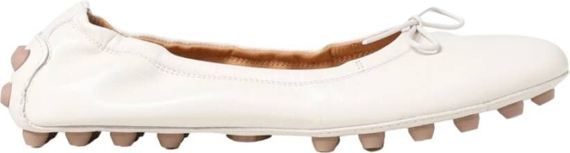 TOD'S Ballerina Stijlvolle en Comfortabele Ballerina voor elke gelegenheid White Dames