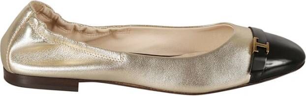 TOD'S Ballerinas Yellow Dames