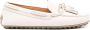 TOD'S Beige Amandelteen Leren Schoenen White Dames - Thumbnail 1