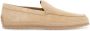 TOD'S Beige Geweven Leren Instaploafers Beige Heren - Thumbnail 1