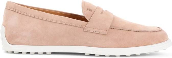 TOD'S Beige Rosato Loafers voor dames Pink Dames