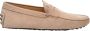 TOD'S Beige Suede Moccasin Beige Heren - Thumbnail 1