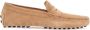 TOD'S Bisquit Leren Mocassin met Rubberen Zool Beige Heren - Thumbnail 1