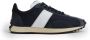 TOD'S Blauwe Actieve Suède Sneakers Blue Heren - Thumbnail 1