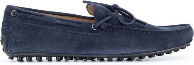 TOD'S Blauwe Casual Loafers voor Mannen Blue Heren