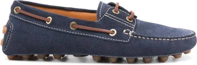 TOD'S Blauwe Loafer Schoenen Elegante Stijl Blue Dames