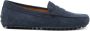 TOD'S Blauwe platte zool penny slot schoenen Blue Dames - Thumbnail 1