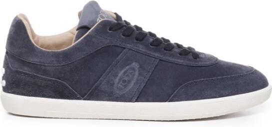 TOD'S Blauwe Sneakers Blue Heren