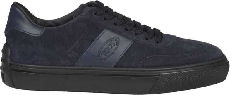 TOD'S Blauwe Sneakers Stijlvol en Blue Heren