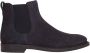 TOD'S Blauwe Suède Chelsea Boots met Elastiek Blue Heren - Thumbnail 1