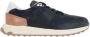 TOD'S Blauwe Suède Lage Sneakers Blue Heren - Thumbnail 1