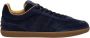 TOD'S Blauwe Suède Sneakers Blue Heren - Thumbnail 1