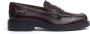 TOD'S Bordeaux Loafer Schoenen Aw24 Brown Dames - Thumbnail 1