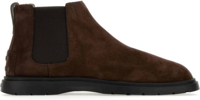 TOD'S Bruine Laarzen voor Heren Bruin Heren