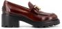 TOD'S Bruine Leren Loafer Schoenen Made in Italy Brown Dames - Thumbnail 1