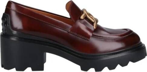 TOD'S Bruine platte schoenen Bruin Dames