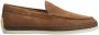 TOD'S Bruine suède instap mocassins schoenen Brown Heren - Thumbnail 1