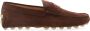 TOD'S Bruine Suède Loafer Schoenen Brown Heren - Thumbnail 1