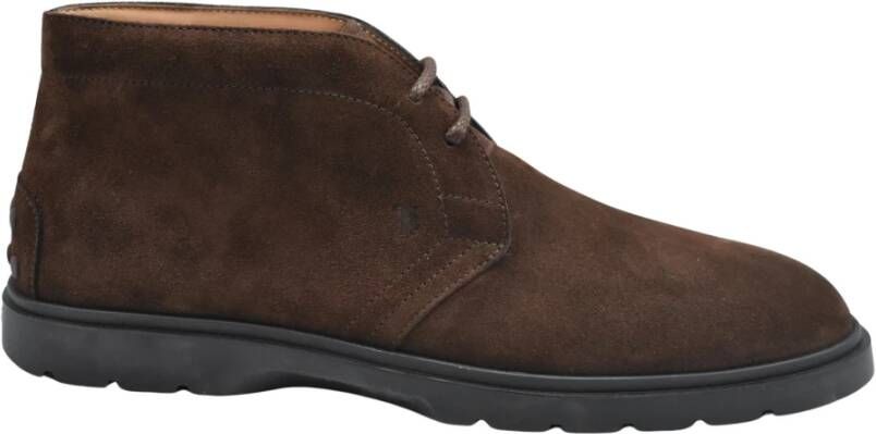 TOD'S Bruine Veterschoenen Heren Brown Heren