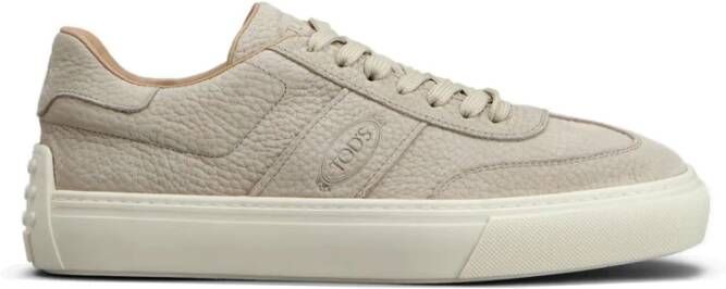 TOD'S Casual Sneakers in Zwart en Wit Gray Heren