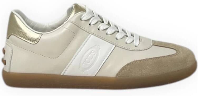 TOD'S Casual Veterschoenen Beige Dames