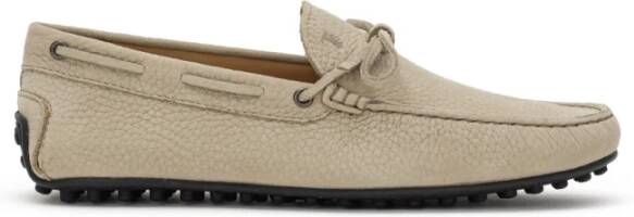 TOD'S City Gommino Loafer met Bandje Gray Heren