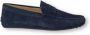 TOD'S City Gommino Moccasins Blue Heren - Thumbnail 1