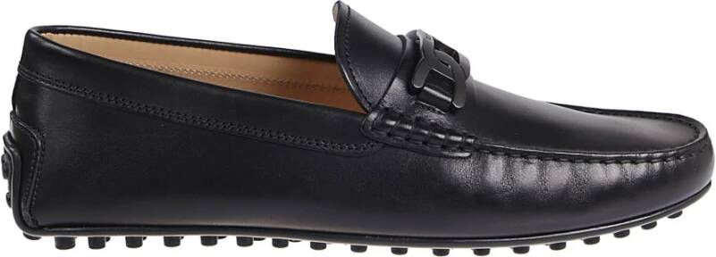 TOD'S City Rubbers Slipper Loafers Black Heren