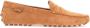 TOD'S Cognac Suède Loafers voor Heren Brown Heren - Thumbnail 1