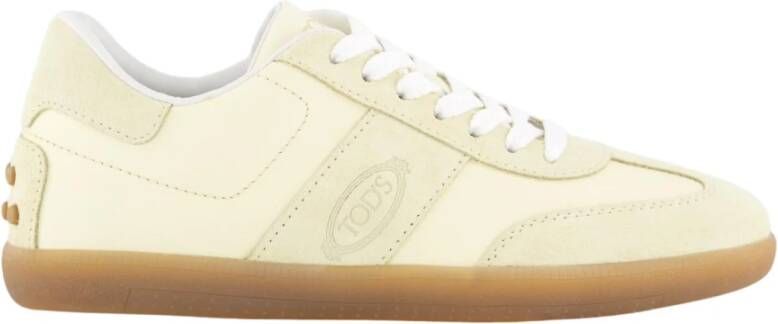 TOD'S Dames Casual Sneakers Yellow Dames