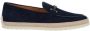 TOD'S Donkerblauwe Suède Mocassins Blue Dames - Thumbnail 2