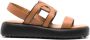 TOD'S Flat Sandals Brown Dames - Thumbnail 1