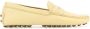 TOD'S Gele Leren Loafers Yellow Dames - Thumbnail 1