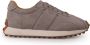 TOD'S Grijze Suède Damessneakers Gray Dames - Thumbnail 1