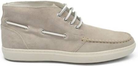 TOD'S Grijze Suede Sneakers Gray Heren