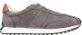 TOD'S Grijze Suède Sneakers met Bruin Leren Detail Gray Heren - Thumbnail 1