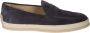 TOD'S Heren Loafers Mocassino Gomma Blue Heren - Thumbnail 1