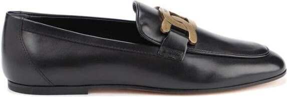 TOD'S Kate Loafers In Leer Black Dames