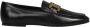 TOD'S Ketting Horsebit Leren Loafers Black Dames - Thumbnail 5