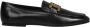 TOD'S Ketting Horsebit Leren Loafers Black Dames - Thumbnail 1