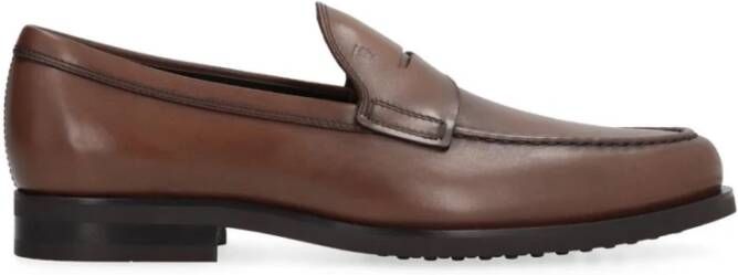 TOD'S Klassieke Formele Loafer Brown Heren