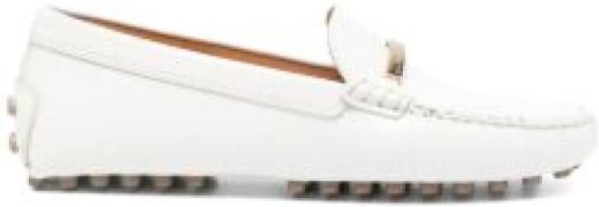 TOD'S Klassieke Gommino Loafers White Dames